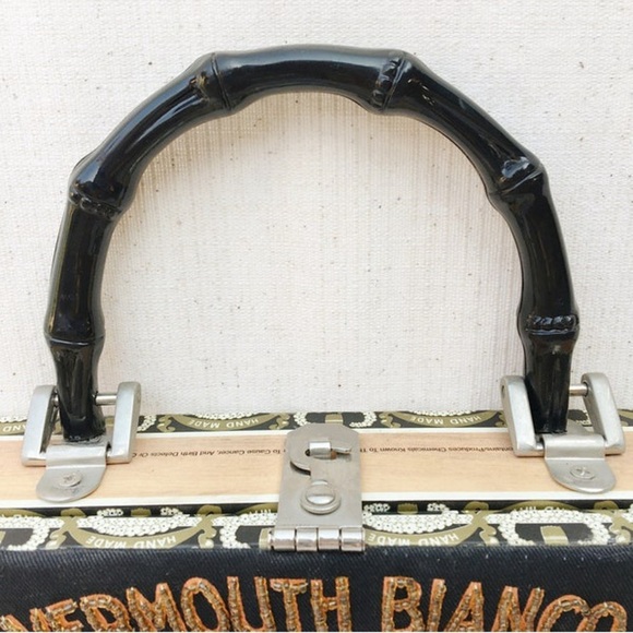 Vermouth Bianco Art Deco Cigar Box Purse - Picture 5 of 16